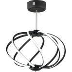 Apliqa Gestel Siyah Sarkıt 88 Watt Sarkıt Ledli Modern Mutfak Banyo Led Salon Sarkıt Avize
