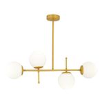 Apliqa Günay 4 Lü Gold Salon Avize
