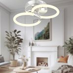 Apliqa Honos 2'li Krom 32 Watt Plafonyer Led Avize