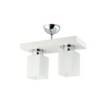 Apliqa Kare 3352-02-WH 2'li Plafonyer Avize