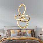 Apliqa Lucetta Gold Sarkit 48 Watt Led Avize