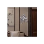 Apliqa Masal Krom Kristal Taşlı Modern, Oturma Odası,Duvar Lambası Salon Aplik