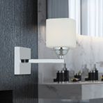 Apliqa Minel Krom Kaplama Duvar Lambası Yatak Odası-yatak Başı-banyo İçin Modern Aplik Gri