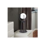 Apliqa Pabna Siyah Metal Modern Yatak Odası Salon Abajur