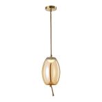 Apliqa Stone Tekli 5 Watt 3000K Eskitme Bal Camlı Led Sarkıt Avize