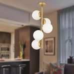 Apliqa Uzel 5li Eskitme Modern Mutfak Yatak Odası Salon Avize Altın
