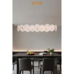 Apliqa Vetro 18'li Sıralı Led Salon Avize