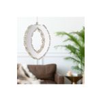 Apliqa Wicker 40 Watt Tekli Krom Ledli 3 Renkli Sarkıt Kristalli Taşlı Modern Tasarım Led Kristal Salon Avize