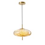 Apliqa Zuna 10 Watt 3000K Eskitme Bal Camlı Tekli Peri Led Sarkıt Avize