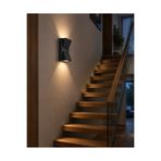 Aplix Bahar AP-2901 S Gizli Radar Sensörlü Aplik Modern Duvar Aydınlatma Siyah LED Aydınlatma