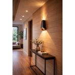 Aplix Vera Modern Duvar Apliği 220V Hareket Sensörlü Siyah Renk ile Estetik Aydınlatma