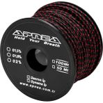 Apnea 2mm Dynema Zıpkın İpi - Kırmızı - Siyah