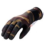 Apnea Kamuflaj Unisex Dalış Eldiveni