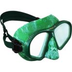 Apnea X Low Dalış Maskesi MB14 Green Camo Düşük İç Hacim Geniş Görüş Açısı ile Tasarlandı
