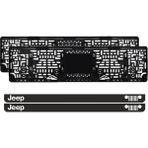 Appcity Jeep Takmatik Pleksi Plakalık (2 Adet)