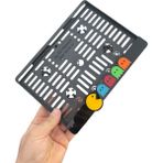 Appcity Pacman Lüx Motosiklet Pleksi Plakalık