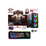 Apphirex TC85X R5-5500 16 GB 512 GB SSD 8 GB RX580 24" W11P Masaüstü Oyuncu Bilgisayarı
