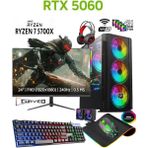 Apphirex TCX11 Masaüstü Bilgisayar Ryzen 7 5700X 32GB 1TB M2 SSD RTX5060 24'' 240Hz Oyun ve Tasarım İçin