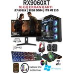 Apphirex TCX99 Masaüstü Bilgisayar Ryzen 7 5700X 32GB 1TB M.2 SSD RX9060XT 16GB Oyun ve Tasarım İçin