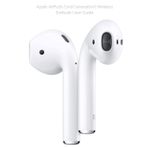 Apple AirPods (2nd Generation) Wireless Earbuds User Guide: With Lightning Charging Case Included. Over 24 Hours of Battery Life, Effortless Setup. Bluetooth Headphones for iPhone