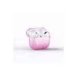 Apple Airpods 3. Nesil Uyumlu Zore Allstar Airbag 32 Parlayan Simli Saydam Renkli Kılıf Pembe