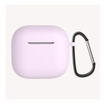 Apple Airpods 4 Uyumlu Zore Standart Silikon Kılıf (Lila)