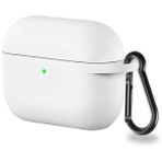 Apple Airpods Pro 2 Kulaklık Kılıfı Silikon Kılıf - Beyaz