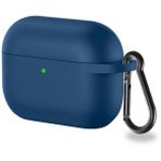Apple Airpods Pro 2 Kulaklık Kılıfı Silikon Kılıf - Lacivert - Gri