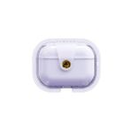 Apple Airpods Pro 2 Uyumlu Zore Airbag 33 Darbelere Karşı Dayanıklı Magnetik Kılıf Şeffaf