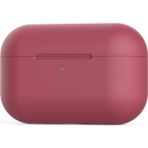 Apple AirPods Pro Ince Slim Silikon Kılıf 360 Koruma - Bordo