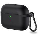 Apple Airpods Pro Kulaklık Kılıfı Silikon Kılıf - Siyah