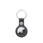 Apple AirTag Mikro Dokuma Anahtarlık - Siyah 