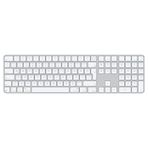 Apple Çipli Mac Modelleri İçin Touch ID Özellikli Ve Sayısal Tuş Takımlı Magic Keyboard (USB–C) - Türkçe Q Klavye - Beyaz Tuşlar