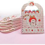 Apple Elma Tavşan Ayraçlı A6 Not Defteri (10X15 Cm) - Sweet