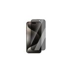 Apple ile Uyumlu iPhone 15 Pro Max CaseWorld Armor Serisi Eyesafe Teknolojili 0.15mm 3D Privacy Temperli Cam Ekran Koruyucu + Uygulama Aparatlı