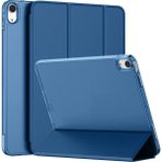 Apple iPad 11.nesil A16 11INÇ/10.NESIL 10.9inç Kılıf Pu Deri Smart Standlı Case - iP 11/10.Nesil A16 - Petrol Mavi