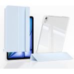 apple iPad Air 11 2024 Kılıf Magnetik Ayrılabilen Airbagli Uyumlu Ydst Sliding Tablet Kılıfı-Mavi Açık - Açık Mavi