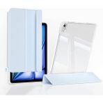 apple iPad Air 11 2024 Kılıf Magnetik Ayrılabilen Airbagli Uyumlu Znth Sliding Tablet Kılıfı-Mavi Açık