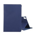 Apple iPad Air 11 2025 M3 (A3266-A3267) 360 Dönebilen Pu Deri Standlı Tablet Kılıfı - Lacivert