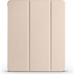 Apple iPad Air 11 2025 M3 Smart Folio Cover Akıllı Uyku Modlu Pu Deri Standlı Tablet Kılıfı - Gold