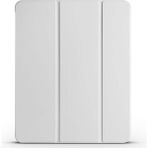 Apple iPad Air 11 2025 M3 Smart Folio Cover Akıllı Uyku Modlu Pu Deri Standlı Tablet Kılıfı - Gri