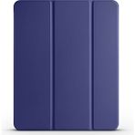 Apple iPad Air 11 2025 M3 Smart Folio Cover Akıllı Uyku Modlu Pu Deri Standlı Tablet Kılıfı - Lacivert