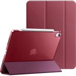 Apple Ipad Air 11 Inch M2 M3 Çip Air 4. /5. /6. Nesil Güçlü Manyetik Smart Kapak Devrilmez Stand Kılıf - iPad Air 11-4/5/6 - Bordo