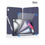 Apple iPad Air 11 M2/M3/M4 Kılıf Ekran Koruyucu ve Stylus Kalemli 3'ü 1 Arada Full Gear Set