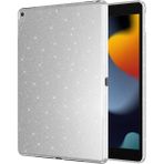 Apple iPad Air 3 / Pro 10.5 Tablet Kılıfı Işıltılı Parlak Görünüm Koton Case - iP Air 3 10.5 - Gümüş