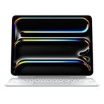 Apple iPad Magic Keyboard Kılıf: 13 inç iPad Pro (M4) için, Harika Yazma Deneyimi, Yerleşik Trackpad, İşlev Tuşu Sırası, Türkçe F Klavye — Beyaz