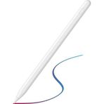 Apple iPad Mini 5. Nesil (2019) Uyumlu Avuç İçi Algılamayan Eğimle Çizim Kalınlığı Değişen Stylus Kalem