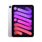 Apple iPad mini, A17 Pro çip ile: 8.3 inç Liquid Retina Ekran, 512 GB, Wi-Fi 6E, 12 MP Ön Kamera/12 MP Arka Kamera, Touch ID, Tüm Gün Süren Pil Ömrü — Mor