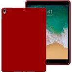 Apple iPad Pro 10,5 / iPad Air 3 Nesil 10,5 Inç Rubber Yıkanabilir Silikon Kılıf - Kırmızı