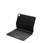 Apple iPad Pro 11 1/2/3/4.Nesil Klavyeli ile uyumlu Kılıf Magic Keyboard Touchpad Aydınlatmalı Klavye Siyah (M4 2024 değildir)